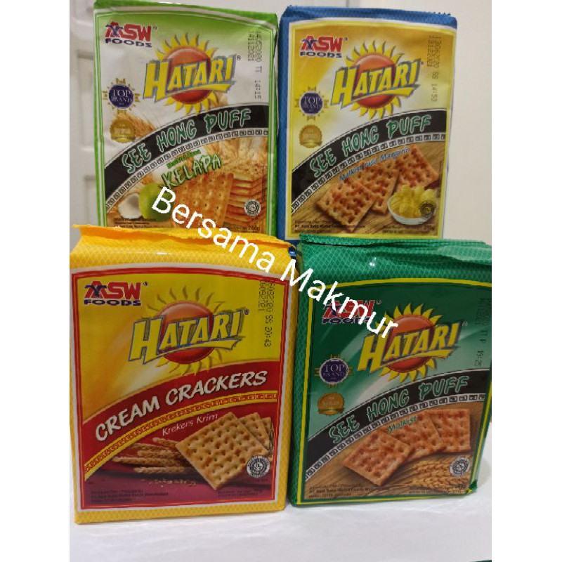 

HATARI Malkist ( gabing ) See Hong Puff 260 gram all varian