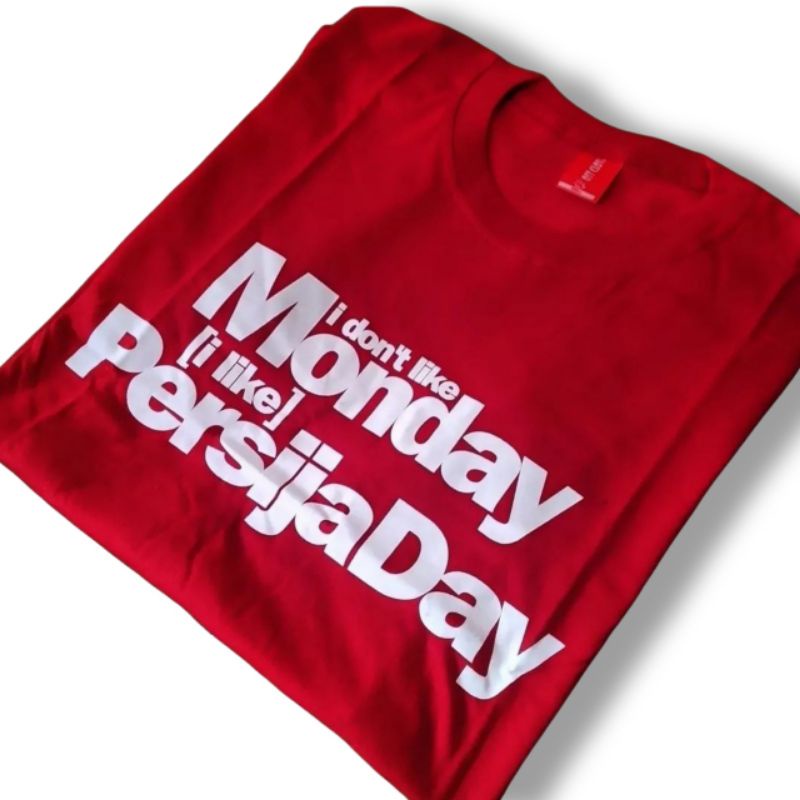 kaos persija day ( merah )