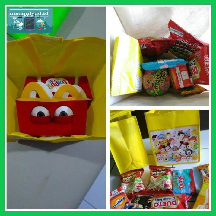 

Gt7Fher- Tas Souvenir Ultah/Bingkisan/Goodie Bag Animal Spunbond Printing Murah F68Fgio-