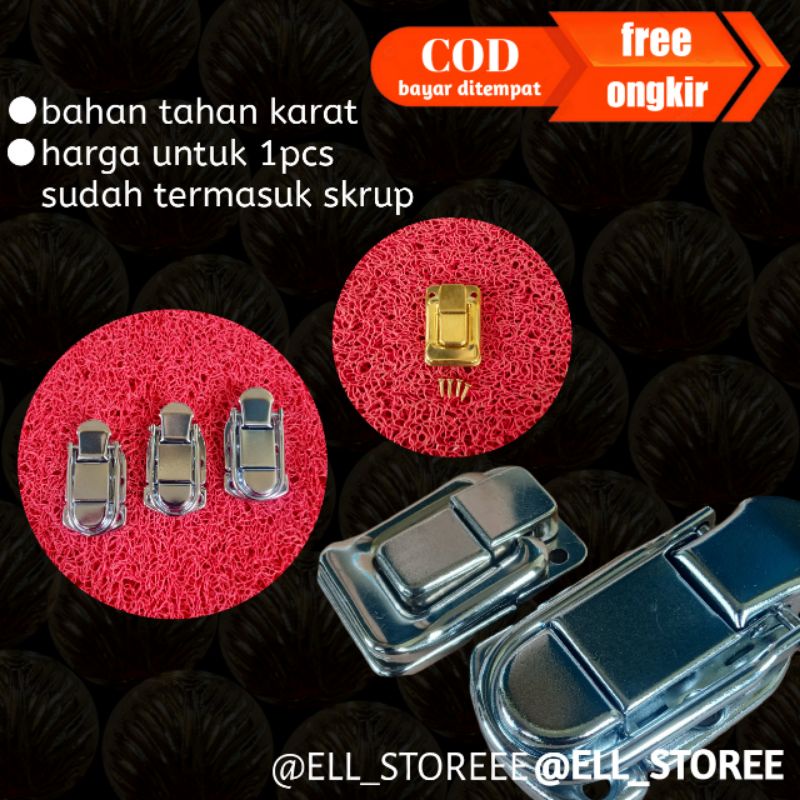 klem koper tebok sangkar kandang burung kotak murai