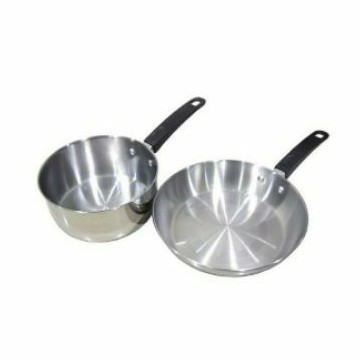 MASPION PANDA COOKWARE SET STAINLES STEEL 2 PC