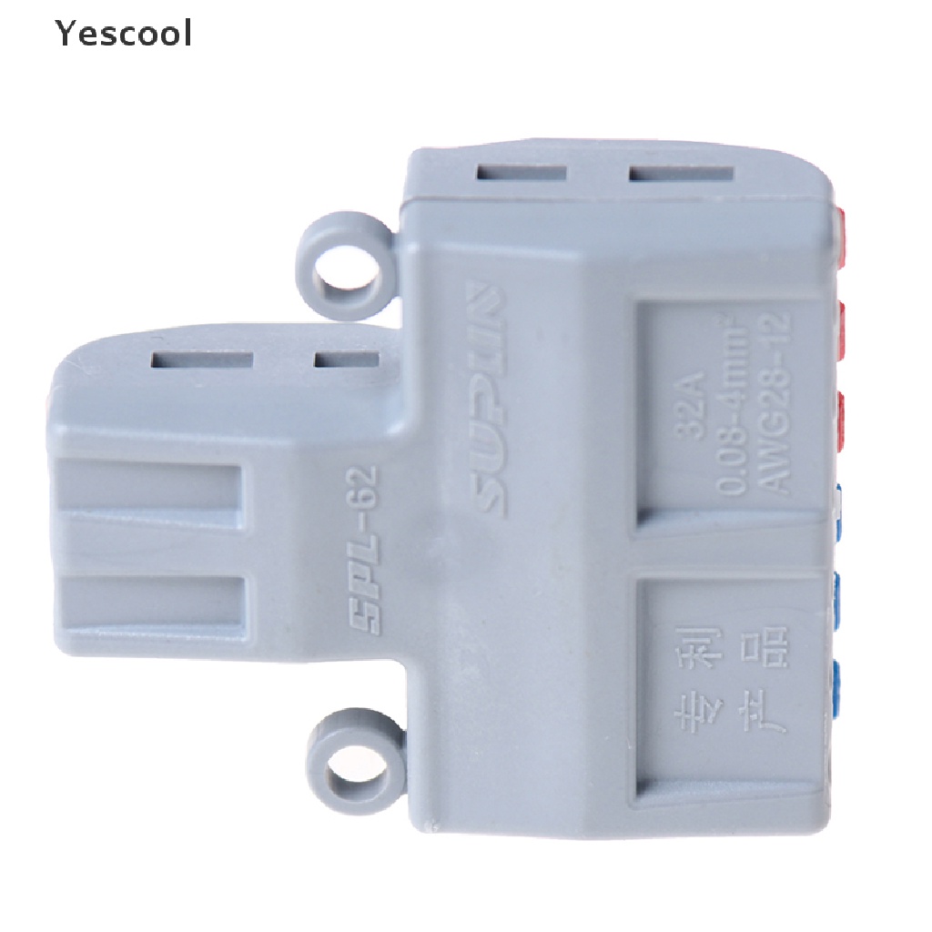 Yescool 1pc Konektor Kabel Terminal Splitter 2 In 4 / 6 Out SPL-42 / 62