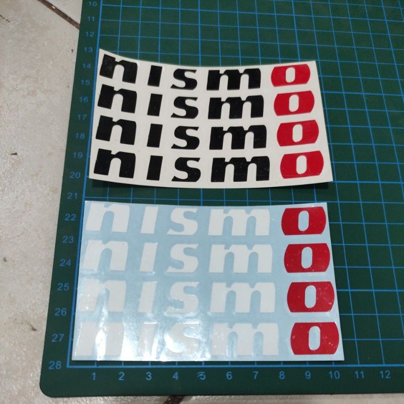 stiker nismo handle pintu mobil cutting stiker