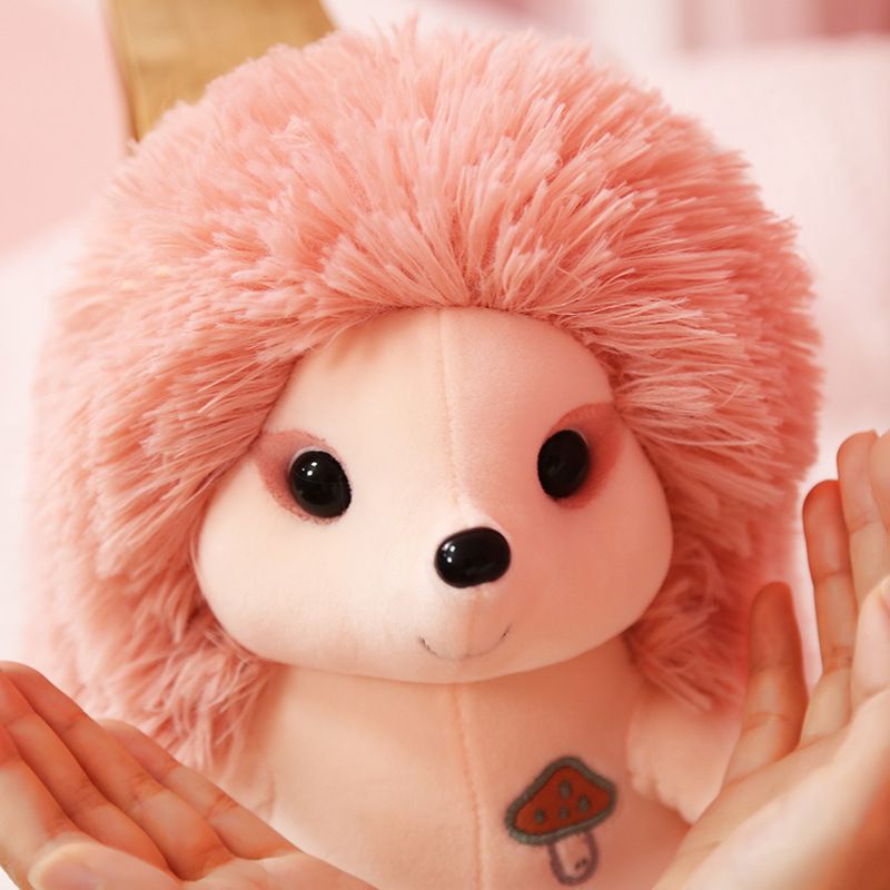 Mainan Boneka Landak Hedgehog Plush Lucu Imut Bahan Halus Lembut Viral Terbaru