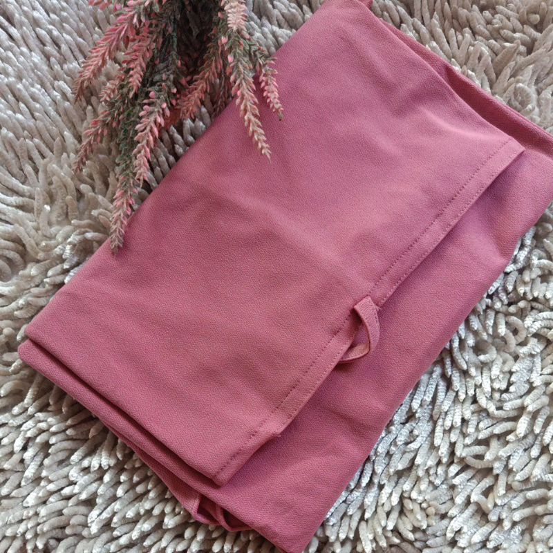 ( ORIGINAL ALDHANS 022) BERGO SHAFA AL-DHANS HIJAB | JILBAB INSTAN | KERUDUNG KEKINIAN | KHIMAR CANTIK-Rose