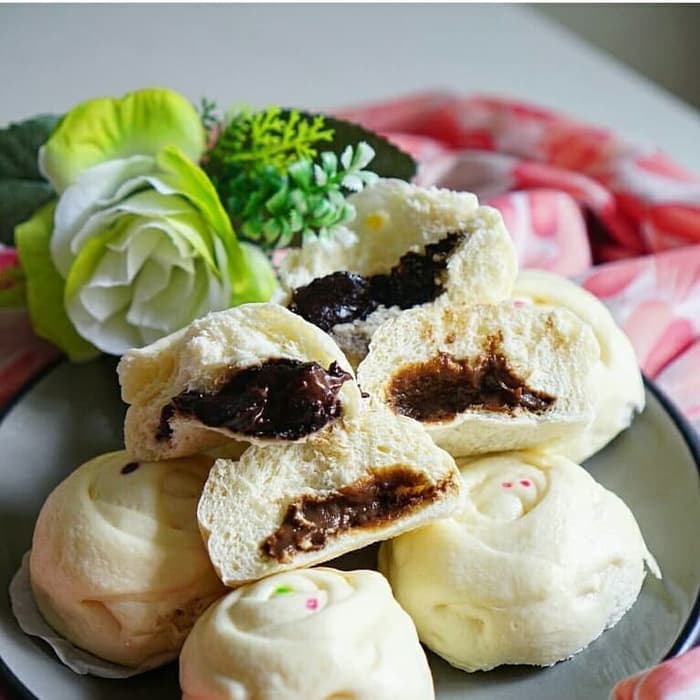 

Coco Chiz / Coklat keju leleh - Minipao Halal Homemade Kembang Pao