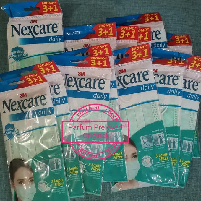 Masker 3M Nexcare Earloop Isi 4