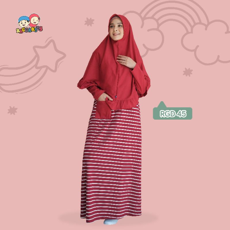 Raggakids Gamis Dewasa Kaos RGD 45 dan RGD 46 // Ragga Kids RGD 45 dan RGD 46