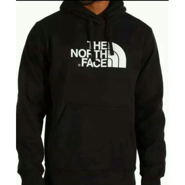 north face hoodie black
