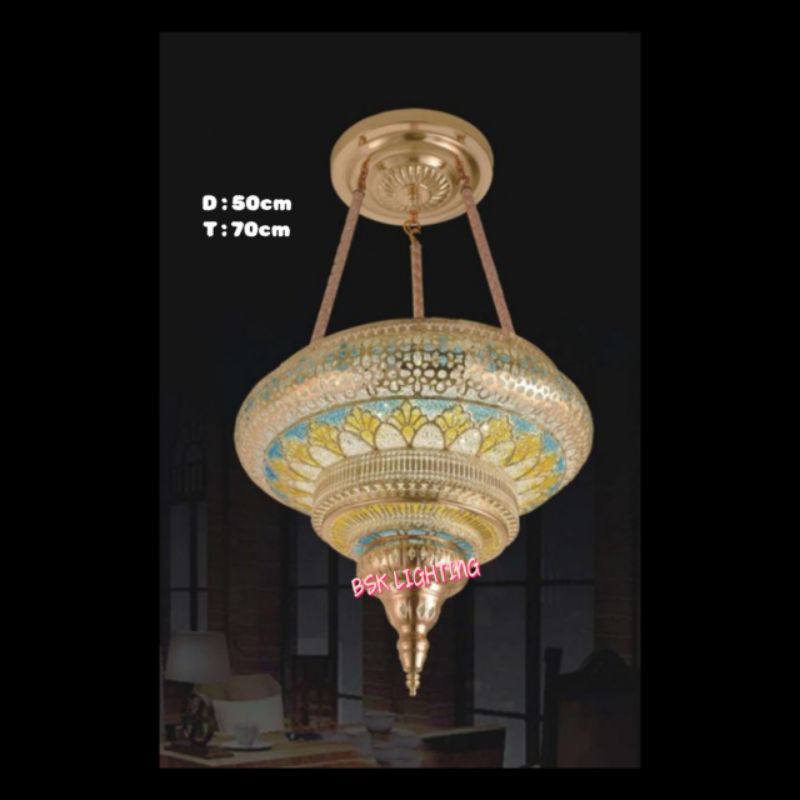 LAMPU MAROKO KLASIK