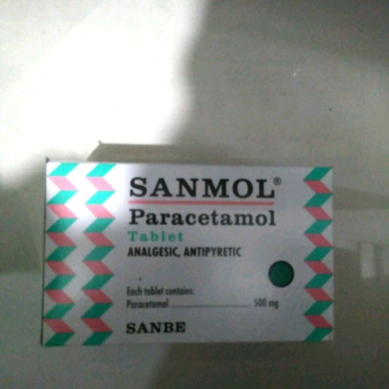 sanmol tablet box