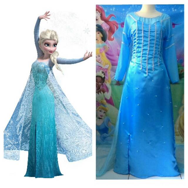 Princess Elsa Frozen Dewasa Mutiara
