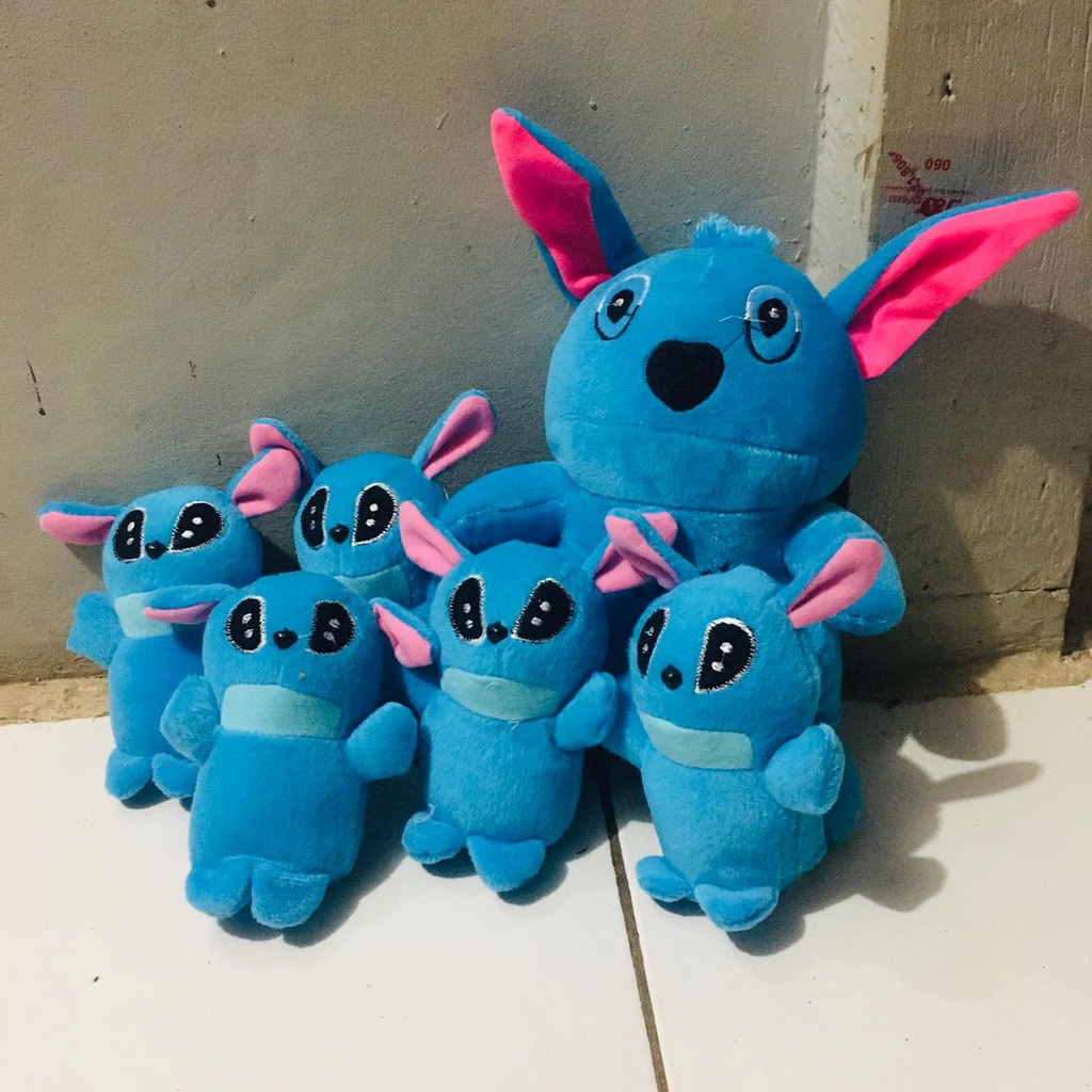 [BISA COD | BAYAR DITEMPAT] BONEKA STITCH BERANAK