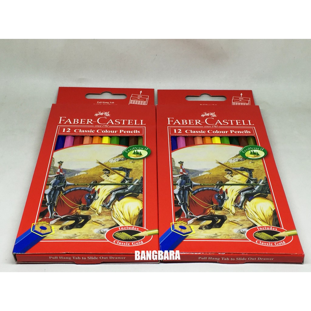 

Pensil Warna Faber Castell Panjang 12 Warna Eco Friendly