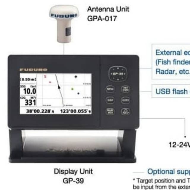 Gps kapal Furuno GP-39/ GP  39 Penerus Furuno GP 32