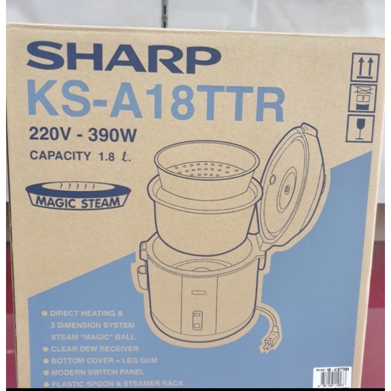 rice cooker sharp KS-A18TTR