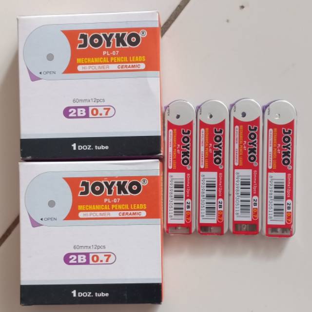 

Isi Pensil Mekanik 2B 0.7mm JOYKO PL-07 / Refill Mechanical Pencil