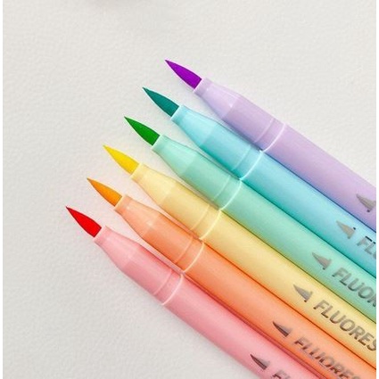 Candy Color Brush Pens (6pcs)