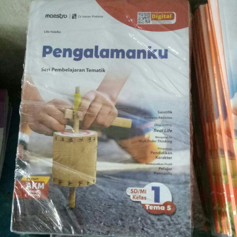 LKS MAESTRO KELAS 1 TEMA 5 PENGALAMANKU SD/MI DENGAN DIGITAL BARCODE