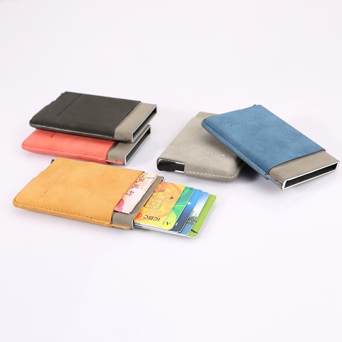 Dompet Kartu Card Box Antimagnetic Card Holder X5