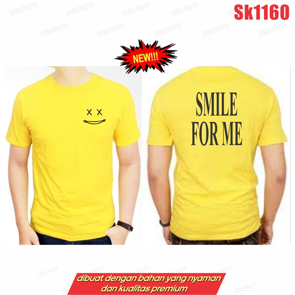 MURAH!!! KAOS KPOP NAMJOON RM SMILE FOR ME SK1160 UNISEX