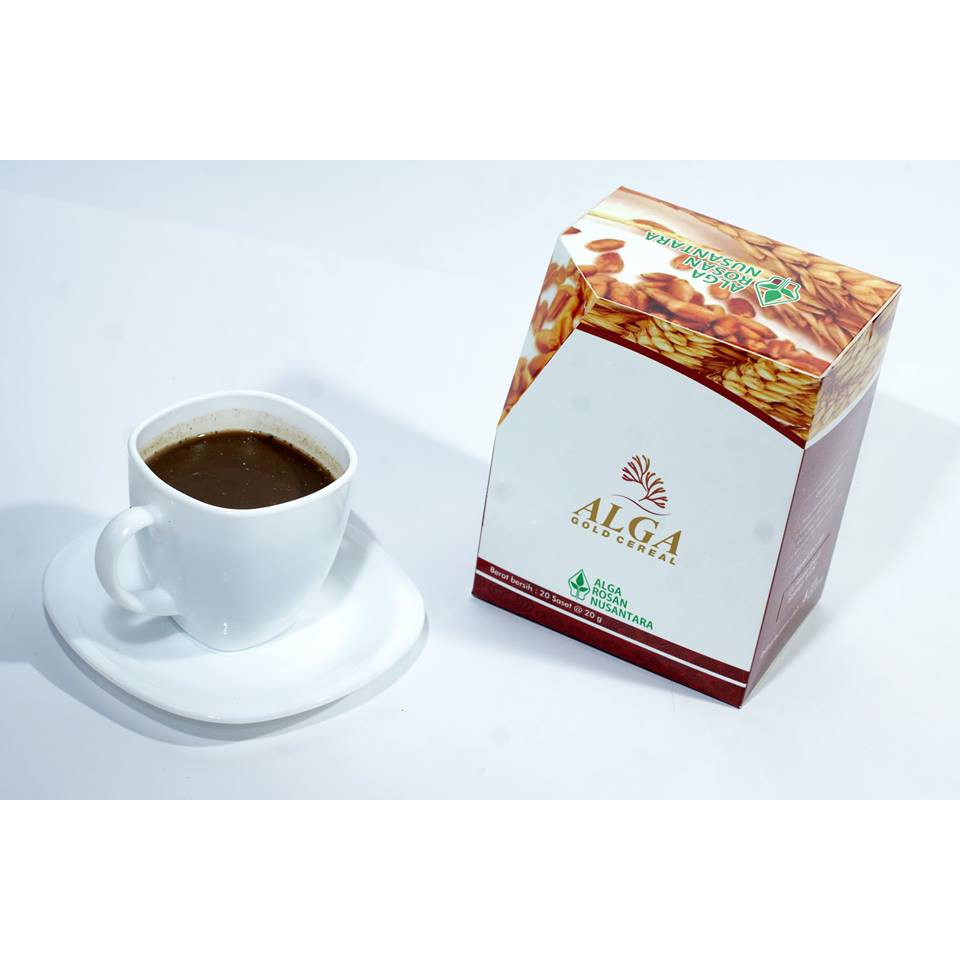 Alga Gold Collagen Cereal ASLI isi 20 sachet