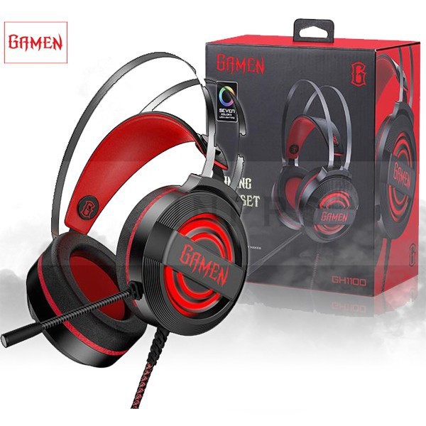 Headset Gaming GAMEN GH1100 7 Colours Blight Lightning