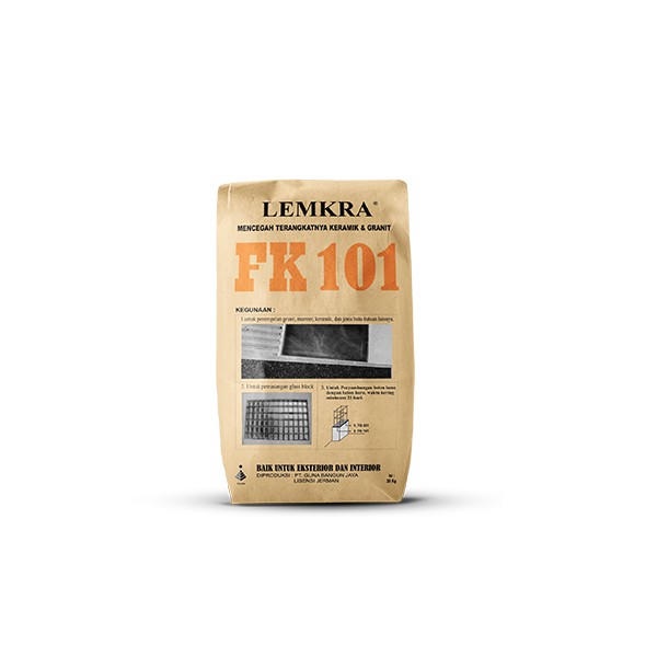 LEMKRA FK-101/PEREKAT KERAMIK LANTAI LEMKRA FK 101 5KG