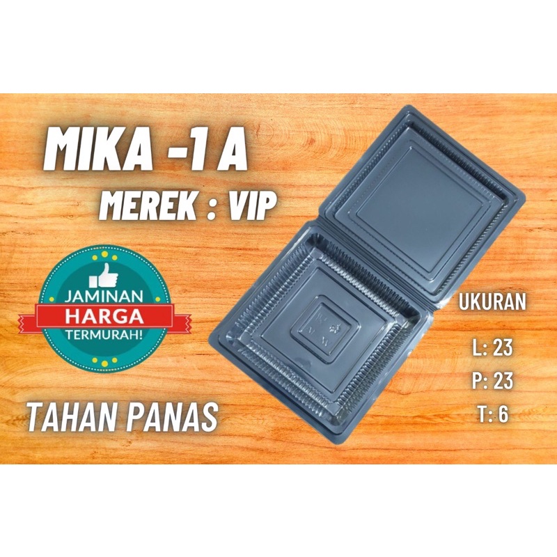 Mika 1A kotak makan / Mika plastik