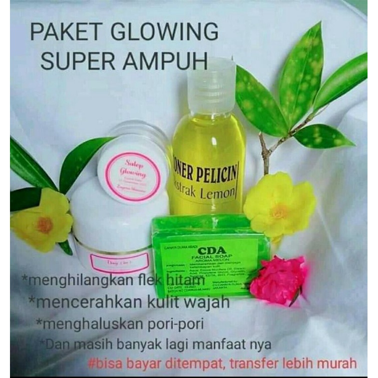 [ORI] PAKET PEMUTIH FLEK HITAM MEMBANDEL GLOWING By ZAYORA SKINCARE
