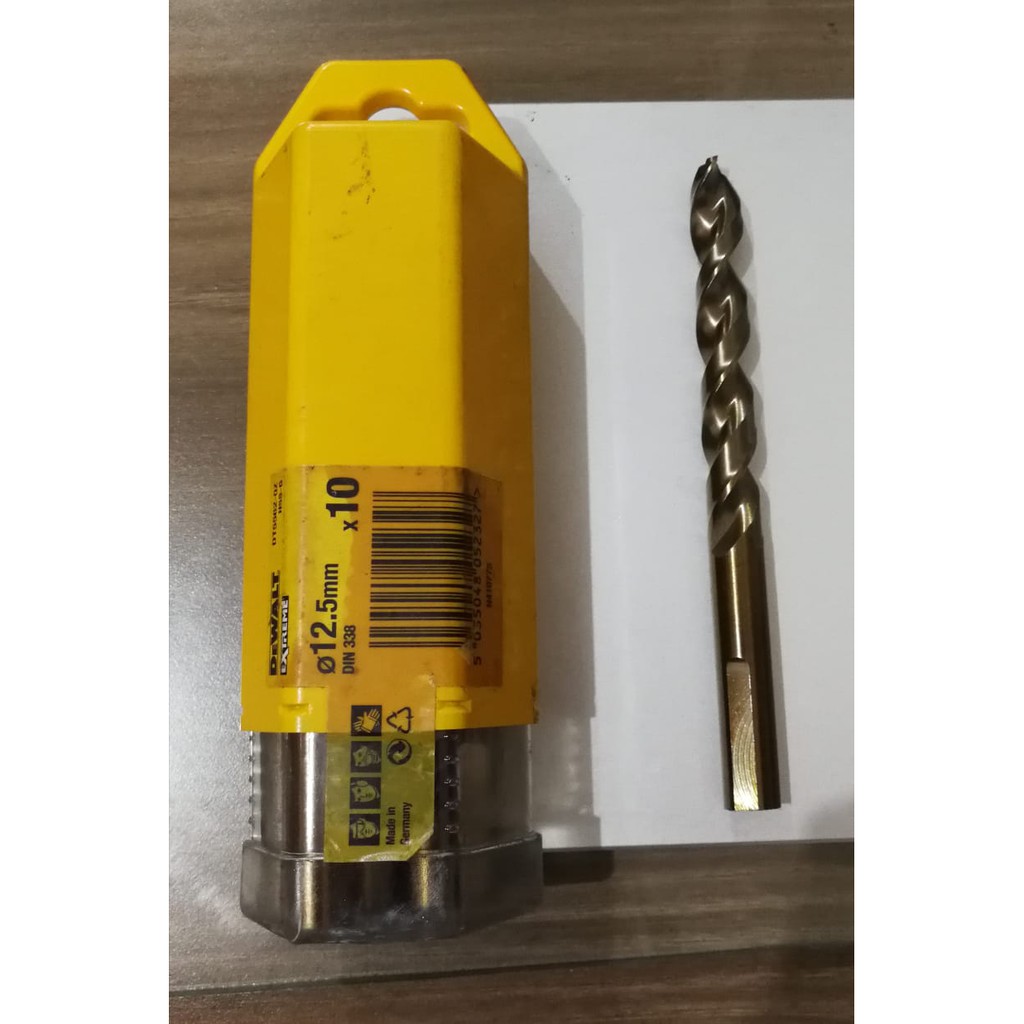 PROMO..PROMO DEWALT MATA BOR HSS 12.5MM MATA BOR BESI 12.5MM DEWALT