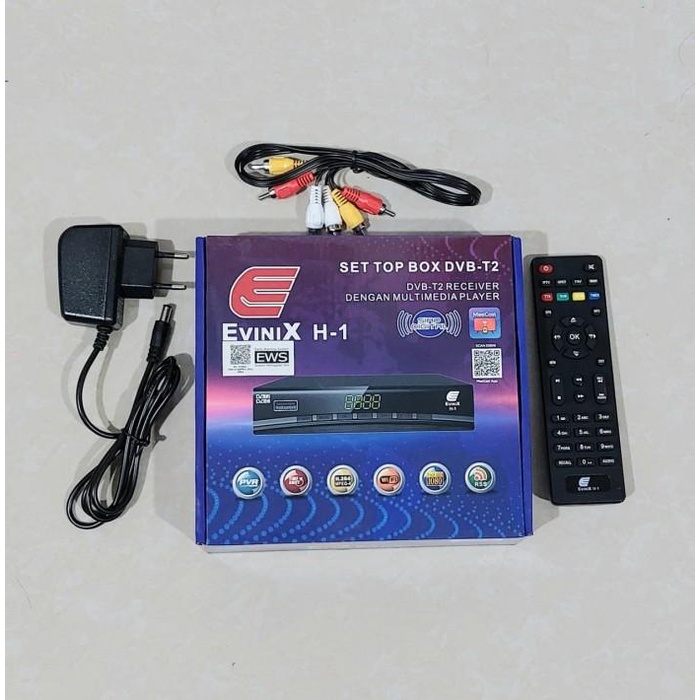 Set Top Box Evinix H1 Dvb T2 Digital