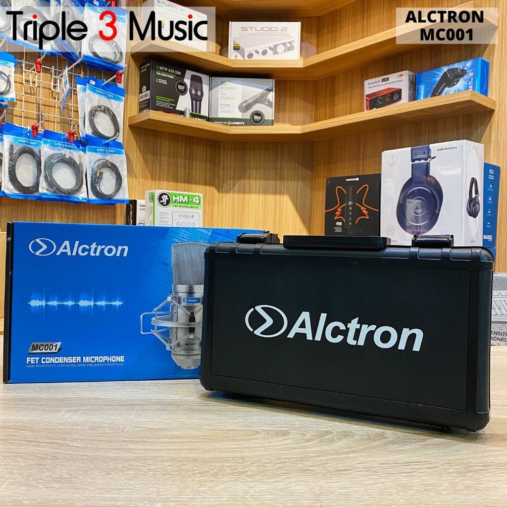 Alctron MC001 MC 001 Microphone condenser mic XLR