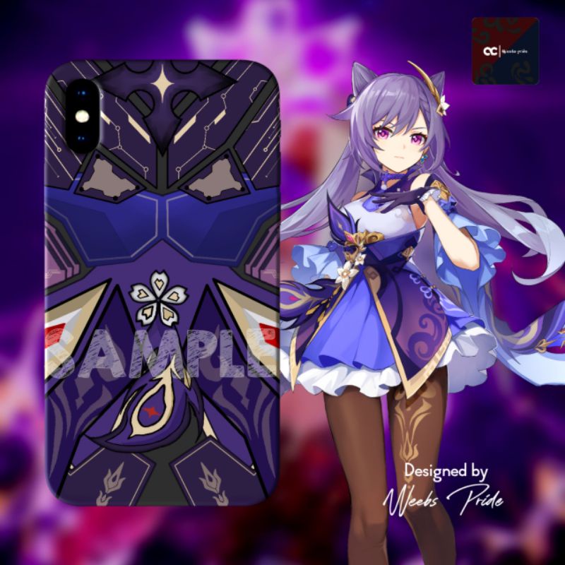 Case Hp/Smartphone Genshin impact premium design - Keqing ~ Weebspride