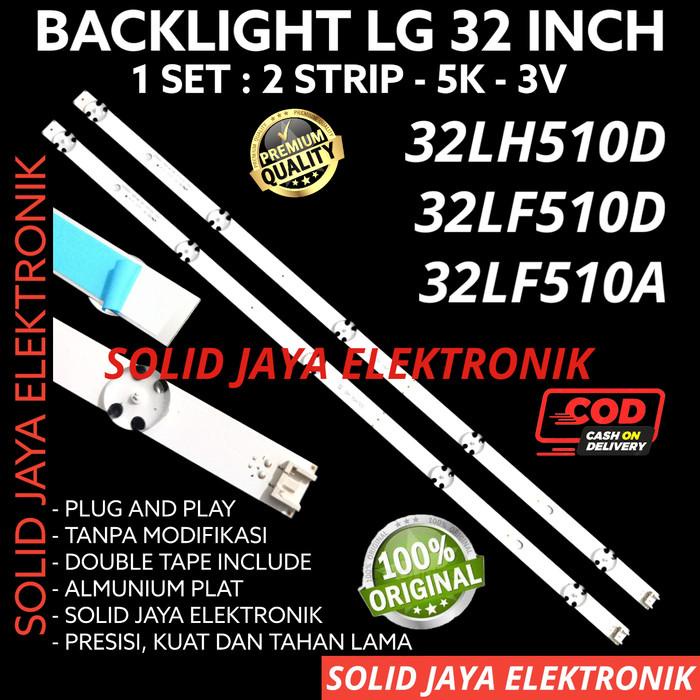 Backlight Led Tv Lg 32 Inc 32Lh510D 32Lf510A 32Lf510D Bl 5 Kancing 3V