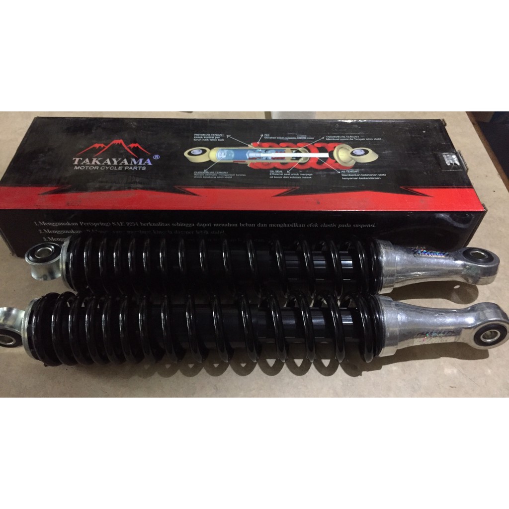 SHOCKBREAKER BELAKANG HONDA SUPRA X 125 / KARISMA MERK TAKAYAMA