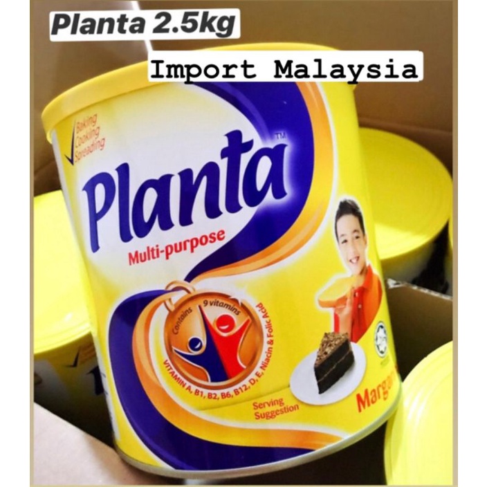 

Mentega Planta serbaguna margarine Malaysia 2.5 kg