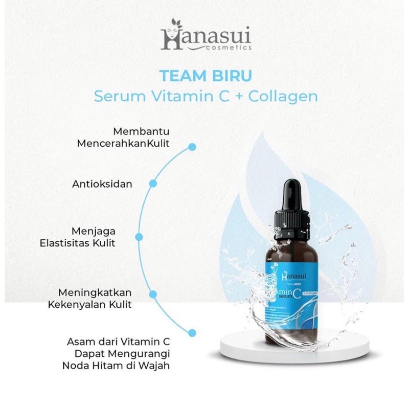 HANASUI SERUM VIT C+COLLAGEN BPOM