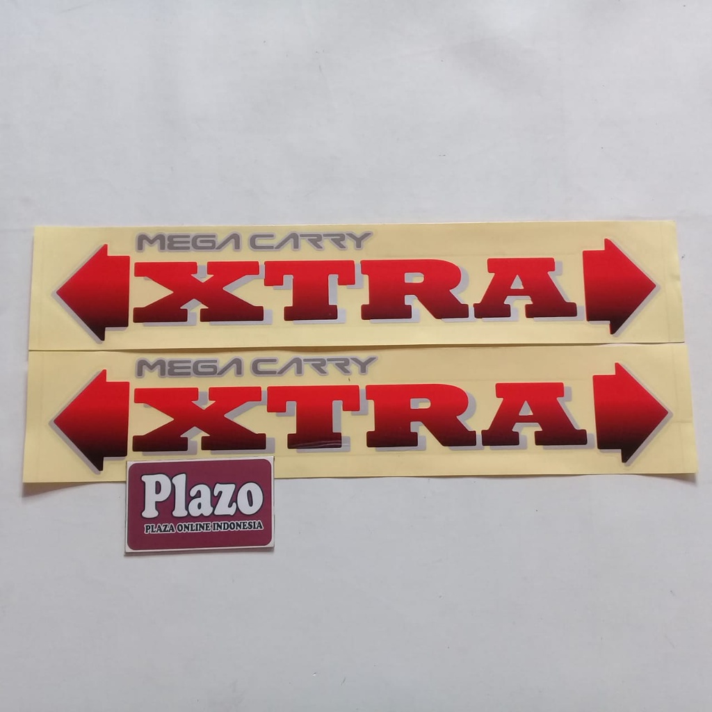 stiker stripe body lis mobil pick up suzuki mega carry extra
