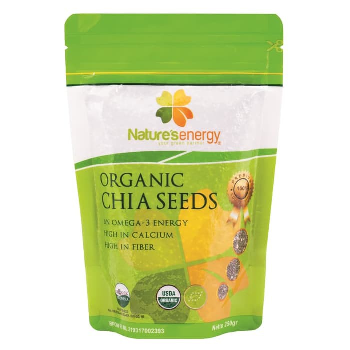 

Nature's Energy Organic Chia Seeds - 250 gr