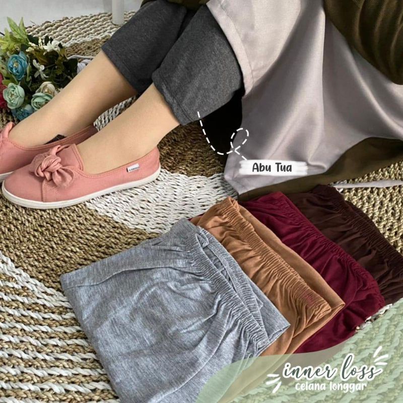 Celana Innerpants Celamis | Celana dalaman Gamis | Celana panjang Kaos by Azda Khumaira