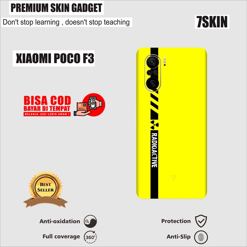 SKIN HANPHONE XIOMI POCO F3 RADIOACTIVE