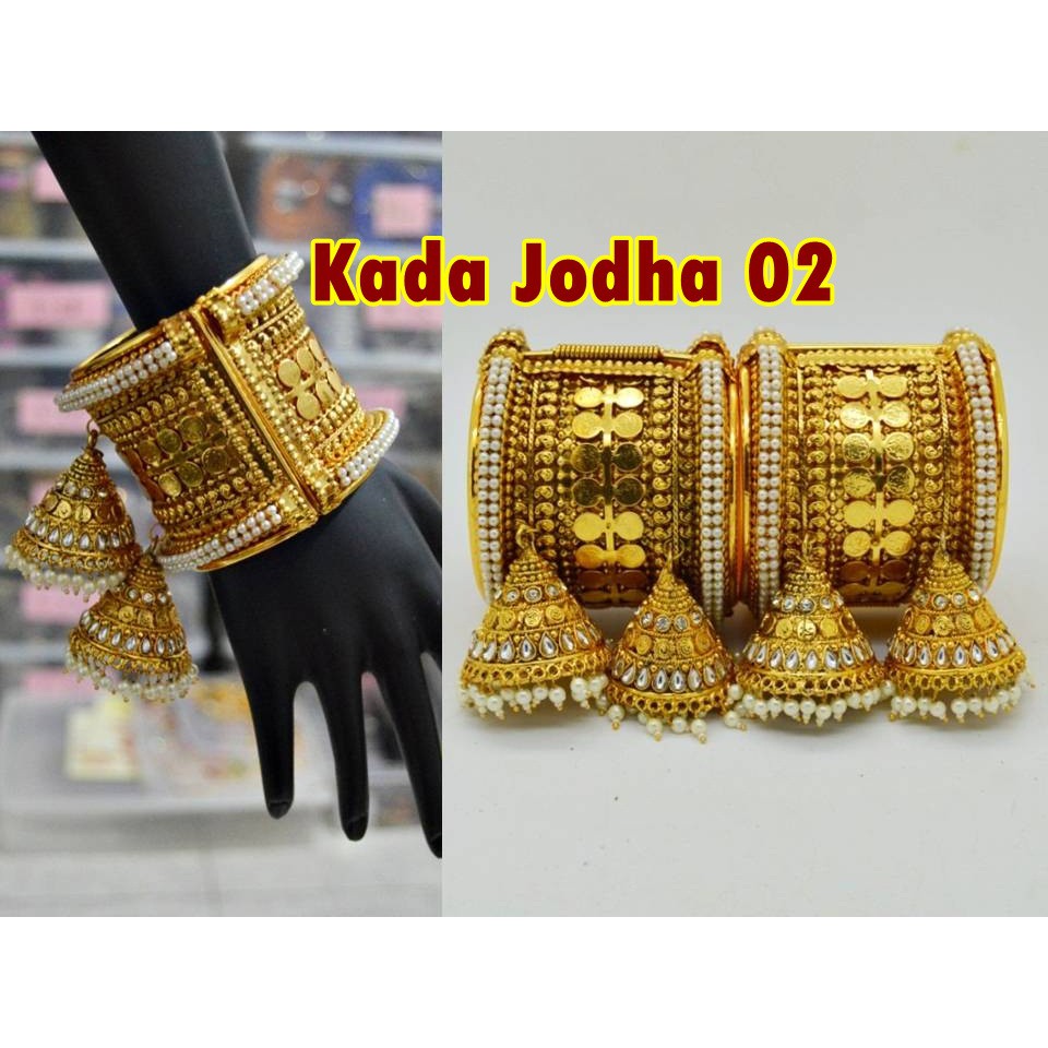 KADA JODHA Gelang  India  All Size ada Buka Tutup Shopee  