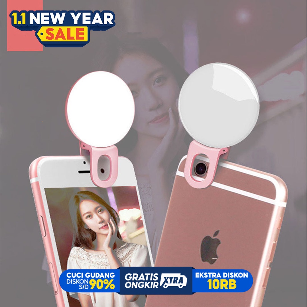 Ring Light Selfie MIni Q Portable SF02