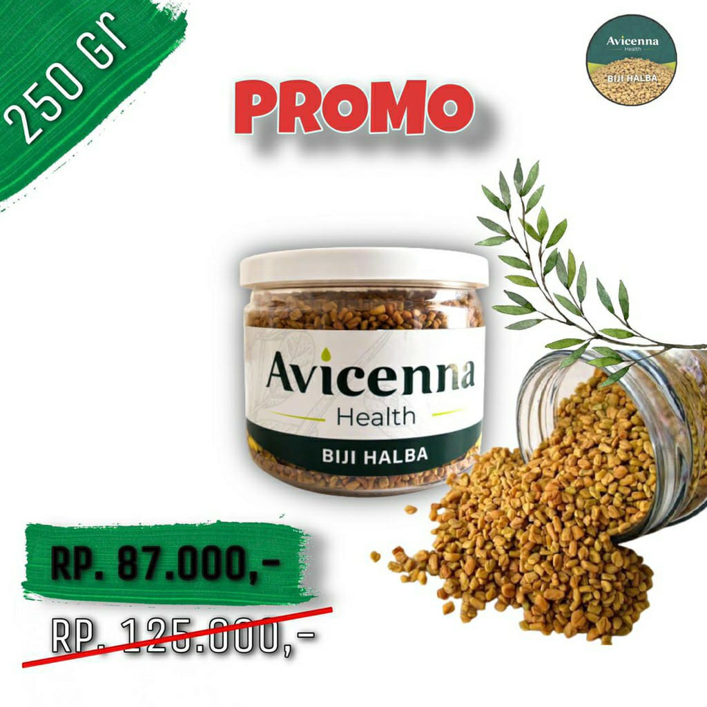 

BIJI HALBA AVICENA 250gram/solusi tepat promil