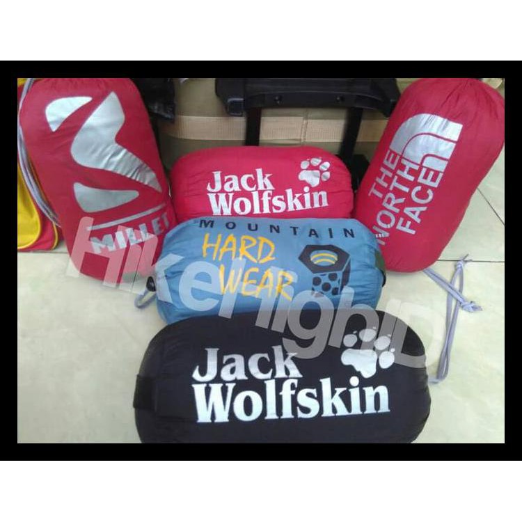 Sleeping Bag Promo, Millet, Lafuma, Jws, TNF Kode 521