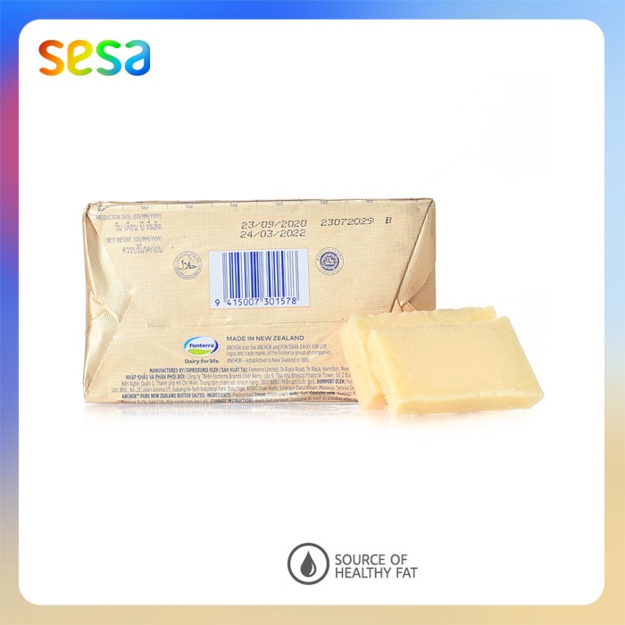 

Ee51 Anchor Butter - Salted 227 G 6Gggddv
