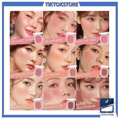 TIKTOK - PINKFLASH F01 Soft Pigment Blush On Matte - 9 Colors