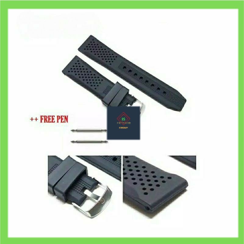 STRAP TALI JAM TANGAN SEIKO CITIZEN ORIENT UKURAN 22MM TALI JAM SEIKO