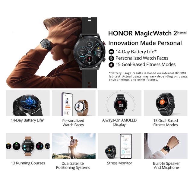 Jam Pintar Honor Magic Watch 2 46mm